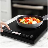 Cecotec indukcijska ploča za kuhanje, 2000W, 8 razina, crna Full Magma Slim | shoptok.hr