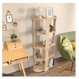 Woody Fashion Polica za knjige Ayzi Oak | ePonuda.com