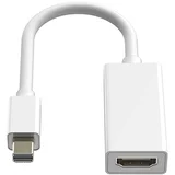 Video kabel Moški Mini DisplayPort z ženskim HDMI,, Bela, (5000191825)