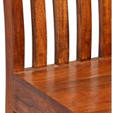 In 7-dijelni blagovaonski set od masivnog drva bagrema i manga | shoptok.hr