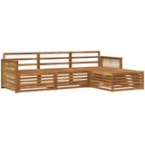  Set vanjskih sofa Prirodna 249 x 162,5 x 73 cm | shoptok.hr