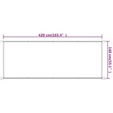  Okomita tenda plava 140 x 420 cm od tkanine Oxford | shoptok.hr
