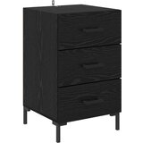  Noćni ormar Crni hrast 40 x 40 x 66 cm Konstruirano drvo | shoptok.hr