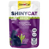 Gimcat Vlažna hrana za mačke Shinycat, Tuna i losos, 70g Cene