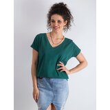 BASIC Feel Good T-shirt-RV-TS-4832.35P-dark green | Shoptok.si
