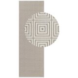 Elle Decoration Bež/kremno bel tekač 80x240 cm Perles Tourmaline – | Shoptok.si