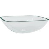  Umivaonik stakleni 42 x 42 x 14 cm prozirni | shoptok.hr