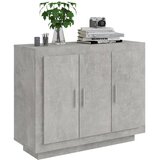 Komoda siva boja betona 92x35x75 cm od konstruiranog drva | shoptok.hr