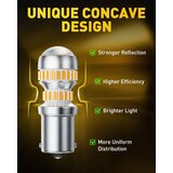 Auxito 1156 BA15S LED sijalice žute 1300lm CANBUS 1156-54H-DD-Y2 | Eponuda.com