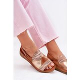 Maciejka Ladies Leather Wedge Sandals With Braiding | Shoptok.si
