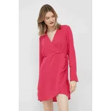 Vero Moda Haljina boja: ružičasta, mini, ravna