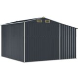 vidaXL Vrtna lopa antracitna 277x279x179 cm pocinkano jeklo | Shoptok.si