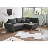 MID.YOU KOTNA SEDEŽNA GARNITURA, mikrovelur antracit | Shoptok.si