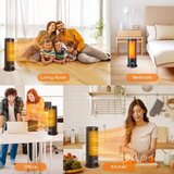 Aigostar Električni grejač 1500 W/230 V sa daljinskim upravljačem | Eponuda.com