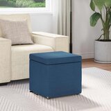  Stolica Plava 41 x 41 x 40 cm Tkanina i konstruirano drvo - Plava 40 cm tkanina | shoptok.hr