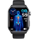 INF Smart Watch Sport Black Silicone Band - Bluetooth 5.3 Calling, Health Monitoring, 7-10 Day Battery, (5000263716) | Shoptok.si