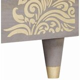 vidaXL Stolić za kavu Siva 80 x 50 x 40 cm masivno drvo manga | shoptok.hr