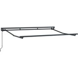  Ročno zložljivo senčilo Krem 3,5 x 2 m Poliester s PU premazom, (5000204422) | Shoptok.si