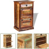 The Living Store Omarica za čevlje s predalom iz trdnega predelanega lesa - Omarica Za Čevlje, (21744526) Cene