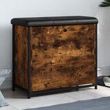vidaXL Klupa za cipele s preklopnom ladicom boja hrasta 62x32x56 cm Cijene