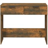  Konzolni stol boja hrasta 90x36x75 cm od konstruiranog drva | Eponuda.com
