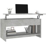 Stolić za kavu boja betona 102x50,5x52,5 cm konstruirano drvo | shoptok.hr