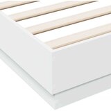  Okvir za krevet bijeli 120 x 200 cm konstruirano drvo | shoptok.hr