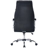 Cantus pisarniški stol kovina, umetna masa, tekstil črna, barve kroma | Shoptok.si