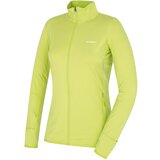 Husky Women's zip-up hoodie Astel L bright green Cene