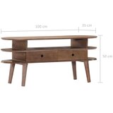 TV ormarić 110x35x50 cm Masivno drvo akacije - 110 x 35 x 50 cm 1 | shoptok.hr