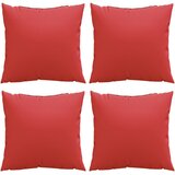  Jastuci za sofu 4 kom crveni 40 x 40 cm od tkanine | shoptok.hr