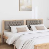  Uzglavlje Ostalo Smeđa i taupe 160 cm Masivna borovina | Eponuda.com