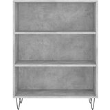  Visoka komoda siva betona 69 5x34x180 cm od konstruiranog drva | shoptok.hr