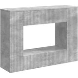  Konzolna stolica Prugasti Betonsko Siva 101 x 29 x 74 cm | shoptok.hr
