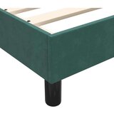 Box Spring krevet s madracem tamno zeleni 160x220 cm baršun | shoptok.hr