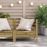  Kutna vrtna sofa od impregnirane borovine | shoptok.hr