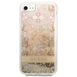 Guess GUHCI8LFLSD silikonski ovitek za iPhone 7, 8, SE 2020 - prozoren z zlatimi bleščicami | Shoptok.si