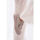 VINCEZA Leather Sports Shoes Sneakers On Platform With Zipper | Shoptok.si