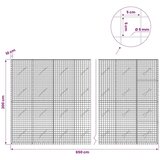  Gabion s žicom debljine 5 mm i mrežom 5x5 cm 650x10x200 cm - 10 cm 200 cm 650 cm | shoptok.hr