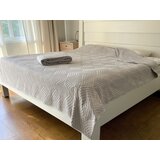 Viktorija Leskovac Letnji frotirni prekrivač - Sara - 200x240cm Siva boja Cene