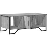 vidaXL Klubska mizica siva sonoma 100x51x40 cm inženirski les | Shoptok.si