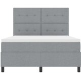  s opruga kutije Svijetlo siva 140 x 200 cm tkanina | shoptok.hr