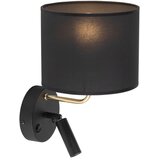  LED fleksibilna svetiljka RICHI 1xE27/15W/230V + LED/3W/230V crna | Eponuda.com