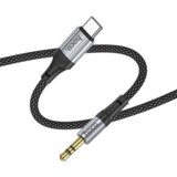 hoco. AUX kabel UPA26 iz Type C na 3.5 mm (1m) črn | Shoptok.si