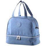  Funkcionalna i elegantna termo torba za ručak 27cm - plava | Shoptok.si