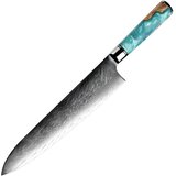 IZMAEL Damaščanski kuhinjski nož SH-39332 - Big Chef / Modra u