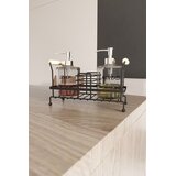Hermia dozator sapuna, 100% metal, 24 x 11 x 24 cm, debljina 2,5-5 mm, crni Cijene