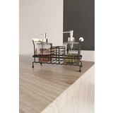 Hermia Dozator za sapun, 100% metal, 24 x 11 x 24 cm, 2.5-5 mm debljina, Crni Cene