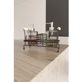 Dozator za sapun, 100% metal, 24 x 11 x 24 cm, 2.5-5 mm debljina, Crni
