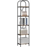 vidaXL Polica Staro drvo 40 x 30 x 183 cm Konstruirano drvo | shoptok.hr